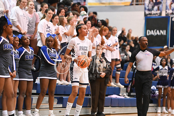 6A GHSA Quarterfinals Girls Basketball with North Paulding High School vs Newton High Schoo