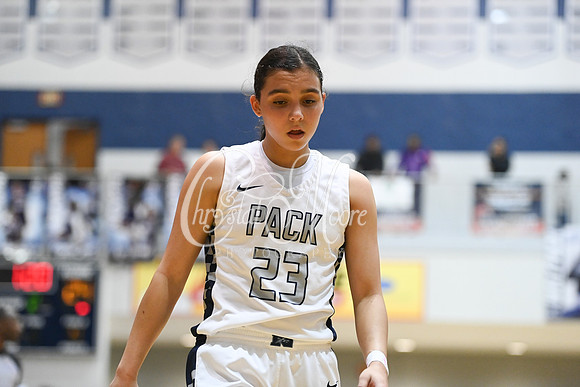 6A GHSA Quarterfinals Girls Basketball with North Paulding High School vs Newton High Schoo