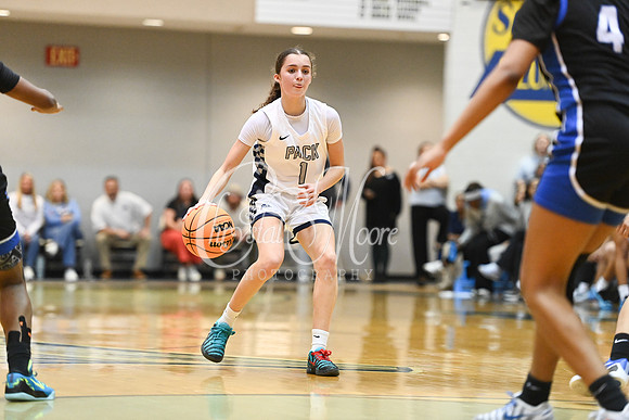 6A GHSA Quarterfinals Girls Basketball with North Paulding High School vs Newton High Schoo