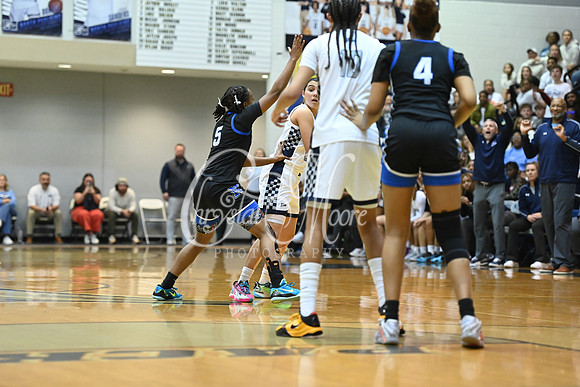 6A GHSA Quarterfinals Girls Basketball with North Paulding High School vs Newton High Schoo