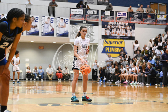 6A GHSA Quarterfinals Girls Basketball with North Paulding High School vs Newton High Schoo