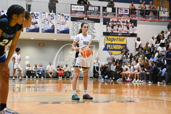 6A GHSA Quarterfinals Girls Basketball with North Paulding High School vs Newton High Schoo