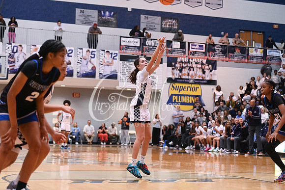 6A GHSA Quarterfinals Girls Basketball with North Paulding High School vs Newton High Schoo