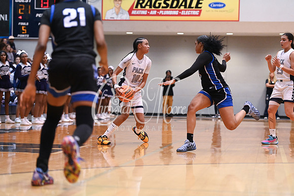 6A GHSA Quarterfinals Girls Basketball with North Paulding High School vs Newton High Schoo