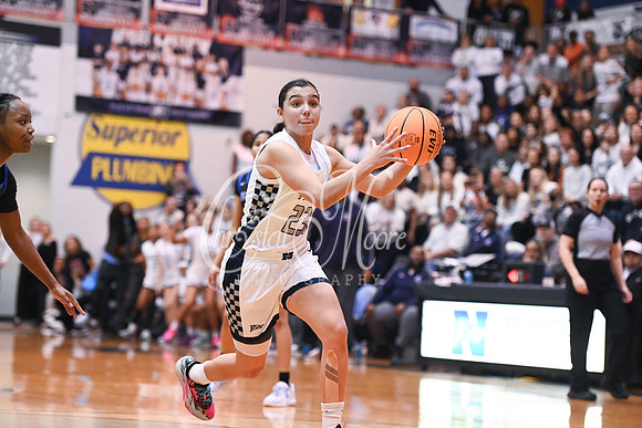 6A GHSA Quarterfinals Girls Basketball with North Paulding High School vs Newton High Schoo