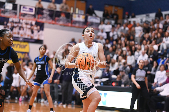 6A GHSA Quarterfinals Girls Basketball with North Paulding High School vs Newton High Schoo
