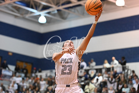 6A GHSA Quarterfinals Girls Basketball with North Paulding High School vs Newton High Schoo