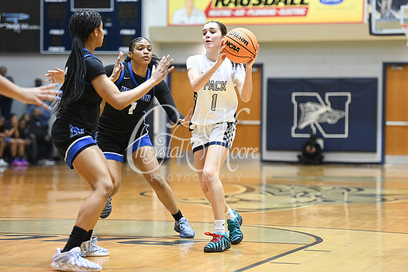 6A GHSA Quarterfinals Girls Basketball with North Paulding High School vs Newton High Schoo