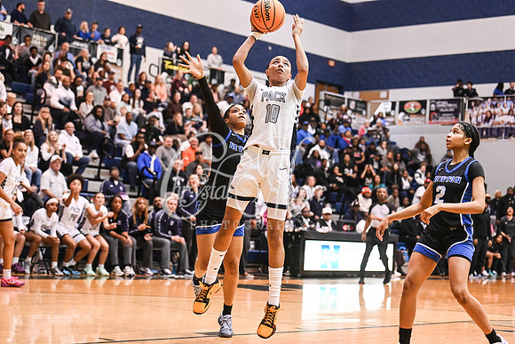 6A GHSA Quarterfinals Girls Basketball with North Paulding High School vs Newton High Schoo