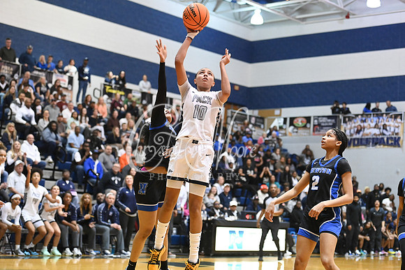 6A GHSA Quarterfinals Girls Basketball with North Paulding High School vs Newton High Schoo