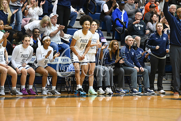 6A GHSA Quarterfinals Girls Basketball with North Paulding High School vs Newton High Schoo