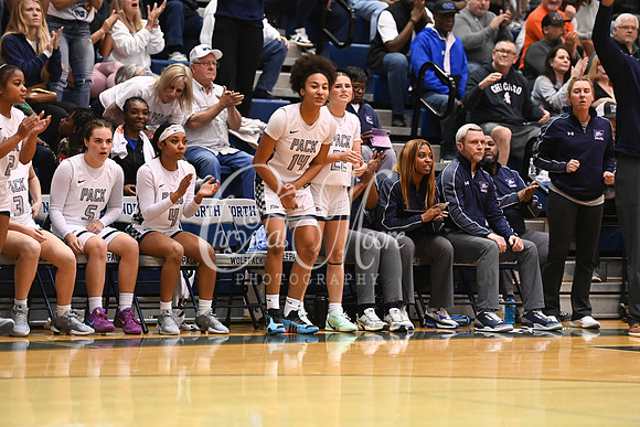 6A GHSA Quarterfinals Girls Basketball with North Paulding High School vs Newton High Schoo
