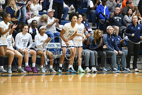 6A GHSA Quarterfinals Girls Basketball with North Paulding High School vs Newton High Schoo