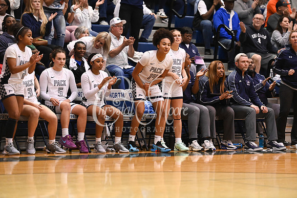 6A GHSA Quarterfinals Girls Basketball with North Paulding High School vs Newton High Schoo