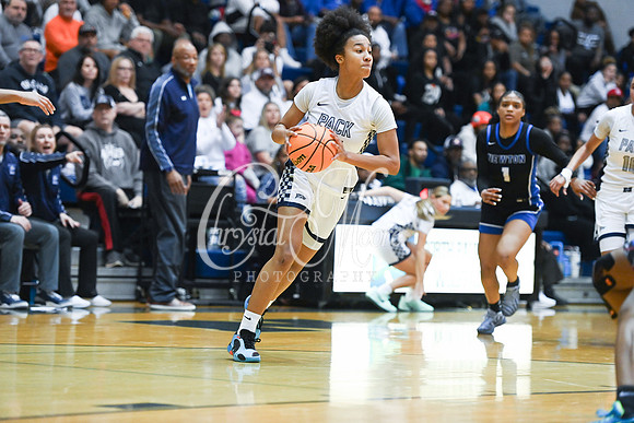 6A GHSA Quarterfinals Girls Basketball with North Paulding High School vs Newton High Schoo
