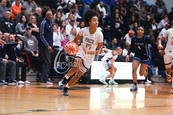 6A GHSA Quarterfinals Girls Basketball with North Paulding High School vs Newton High Schoo