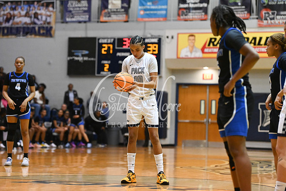 6A GHSA Quarterfinals Girls Basketball with North Paulding High School vs Newton High Schoo