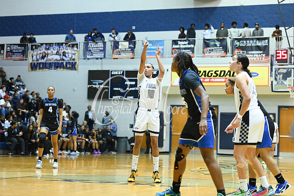 6A GHSA Quarterfinals Girls Basketball with North Paulding High School vs Newton High Schoo