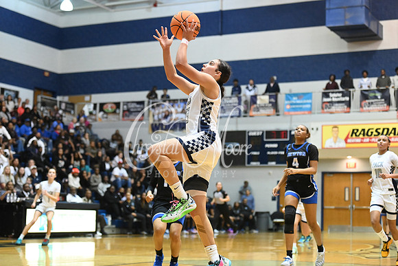 6A GHSA Quarterfinals Girls Basketball with North Paulding High School vs Newton High Schoo