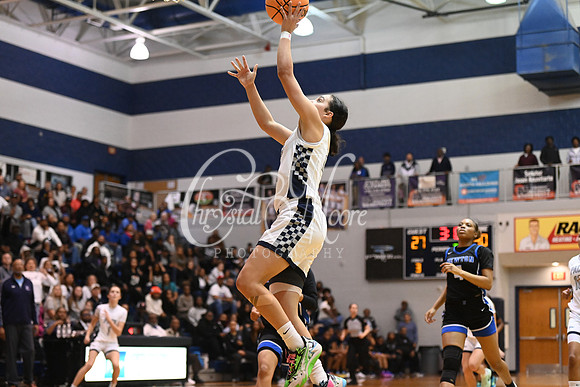 6A GHSA Quarterfinals Girls Basketball with North Paulding High School vs Newton High Schoo