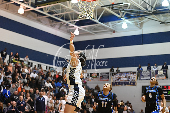 6A GHSA Quarterfinals Girls Basketball with North Paulding High School vs Newton High Schoo