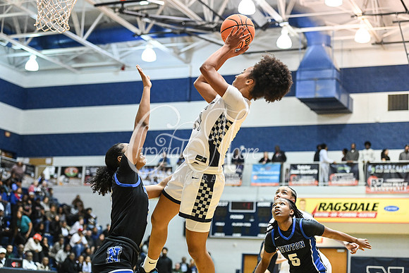 6A GHSA Quarterfinals Girls Basketball with North Paulding High School vs Newton High Schoo