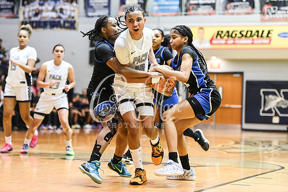 6A GHSA Quarterfinals Girls Basketball with North Paulding High School vs Newton High Schoo