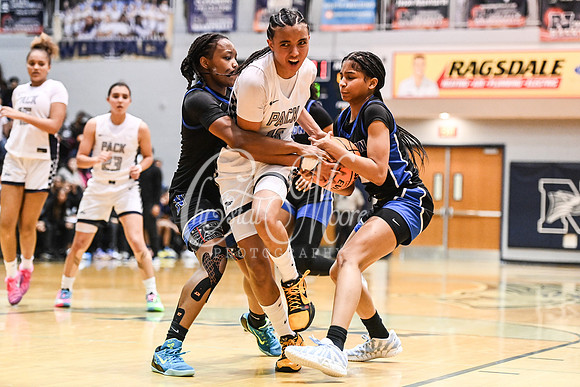 6A GHSA Quarterfinals Girls Basketball with North Paulding High School vs Newton High Schoo