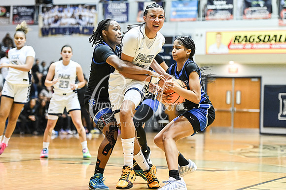 6A GHSA Quarterfinals Girls Basketball with North Paulding High School vs Newton High Schoo