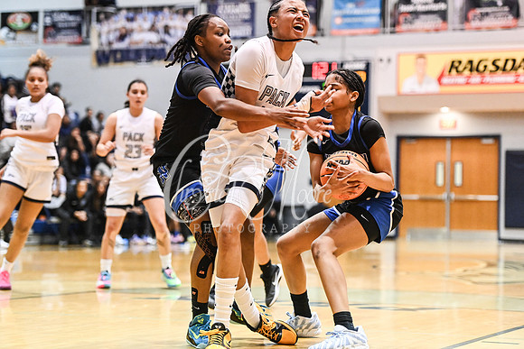 6A GHSA Quarterfinals Girls Basketball with North Paulding High School vs Newton High Schoo