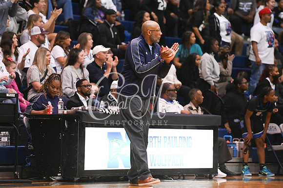 6A GHSA Quarterfinals Girls Basketball with North Paulding High School vs Newton High Schoo