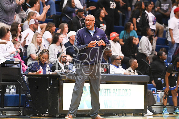 6A GHSA Quarterfinals Girls Basketball with North Paulding High School vs Newton High Schoo