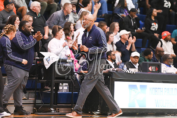 6A GHSA Quarterfinals Girls Basketball with North Paulding High School vs Newton High Schoo