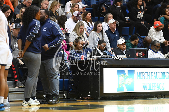 6A GHSA Quarterfinals Girls Basketball with North Paulding High School vs Newton High Schoo