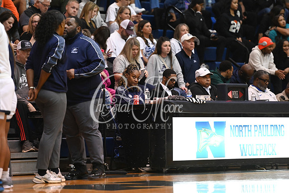 6A GHSA Quarterfinals Girls Basketball with North Paulding High School vs Newton High Schoo