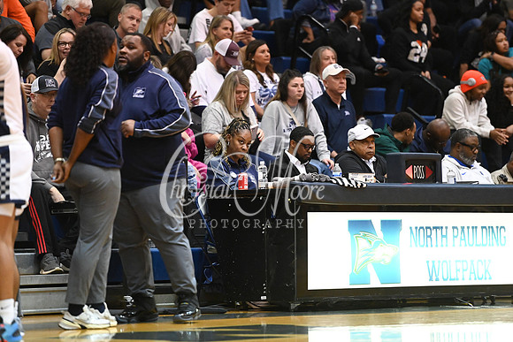 6A GHSA Quarterfinals Girls Basketball with North Paulding High School vs Newton High Schoo