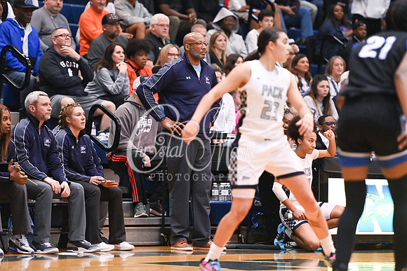 6A GHSA Quarterfinals Girls Basketball with North Paulding High School vs Newton High Schoo
