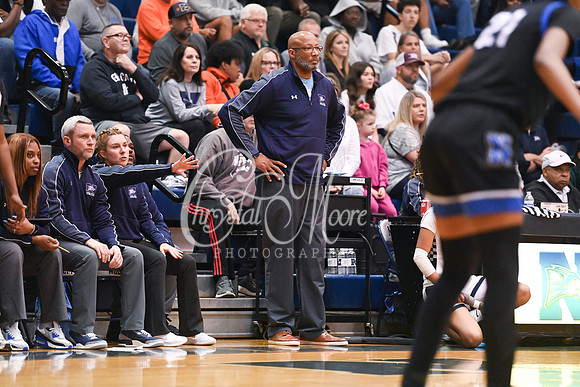 6A GHSA Quarterfinals Girls Basketball with North Paulding High School vs Newton High Schoo
