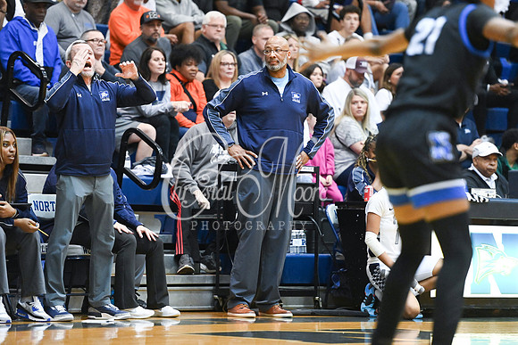 6A GHSA Quarterfinals Girls Basketball with North Paulding High School vs Newton High Schoo
