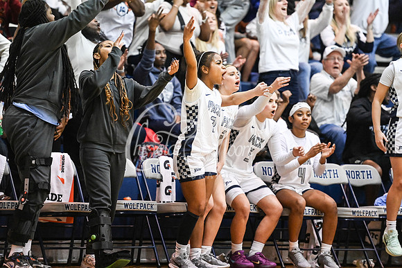6A GHSA Quarterfinals Girls Basketball with North Paulding High School vs Newton High Schoo