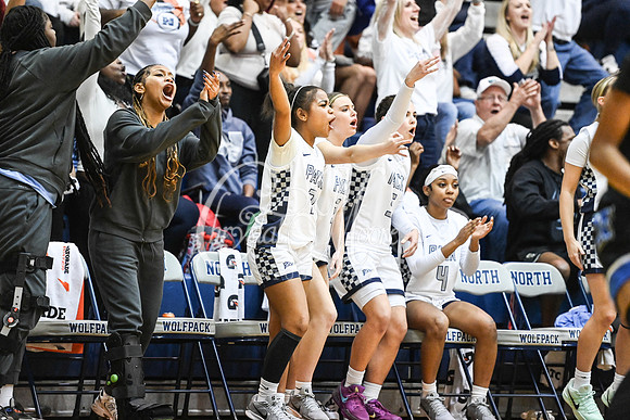 6A GHSA Quarterfinals Girls Basketball with North Paulding High School vs Newton High Schoo