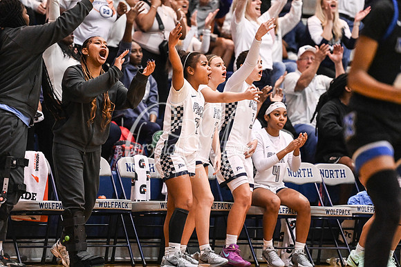 6A GHSA Quarterfinals Girls Basketball with North Paulding High School vs Newton High Schoo