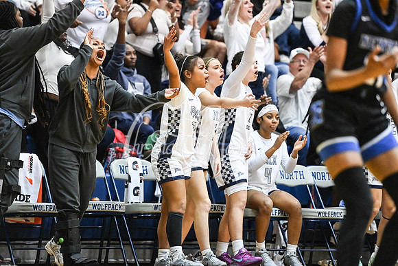 6A GHSA Quarterfinals Girls Basketball with North Paulding High School vs Newton High Schoo