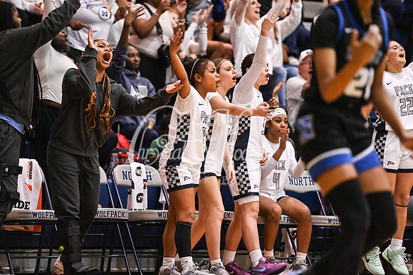 6A GHSA Quarterfinals Girls Basketball with North Paulding High School vs Newton High Schoo