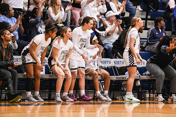 6A GHSA Quarterfinals Girls Basketball with North Paulding High School vs Newton High Schoo