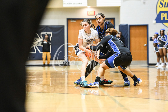 6A GHSA Quarterfinals Girls Basketball with North Paulding High School vs Newton High Schoo