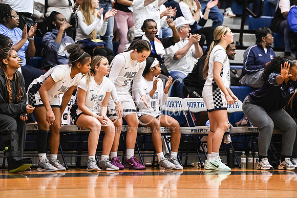 6A GHSA Quarterfinals Girls Basketball with North Paulding High School vs Newton High Schoo