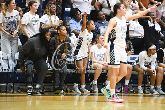 6A GHSA Quarterfinals Girls Basketball with North Paulding High School vs Newton High Schoo