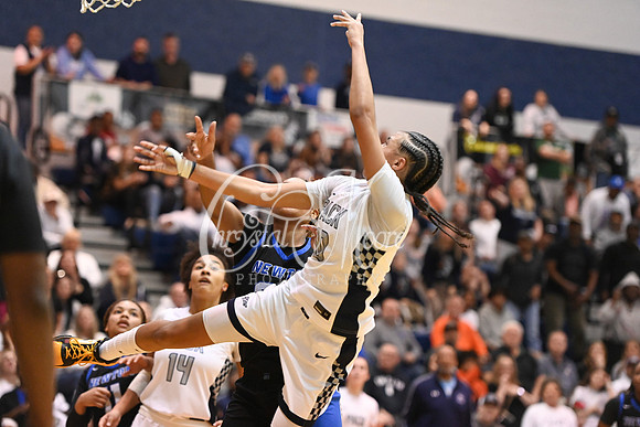 6A GHSA Quarterfinals Girls Basketball with North Paulding High School vs Newton High Schoo