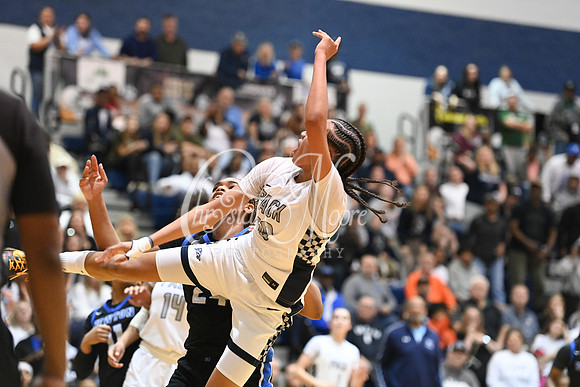 6A GHSA Quarterfinals Girls Basketball with North Paulding High School vs Newton High Schoo